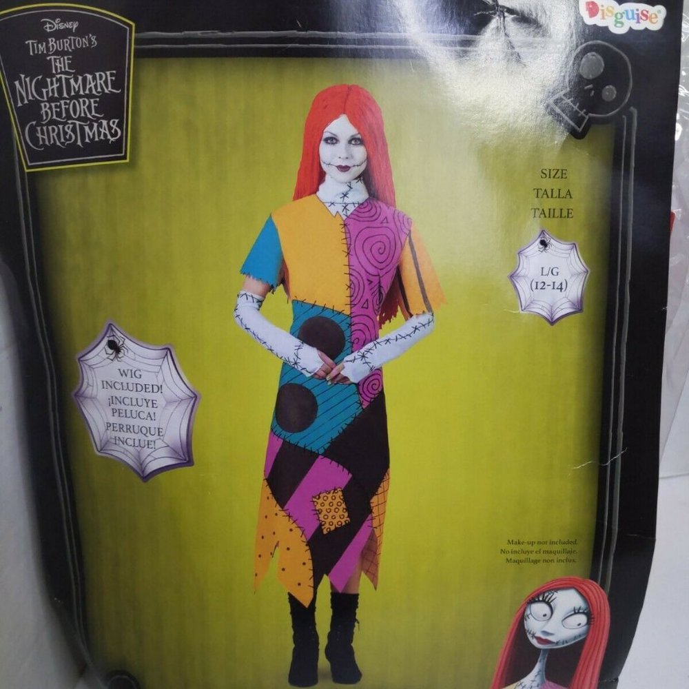 Disney Sally Nightmare Before Christmas Costume L